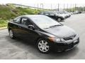 Nighthawk Black Pearl - Civic LX Coupe Photo No. 3