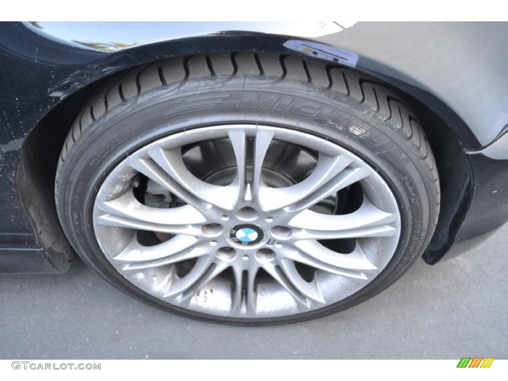 2006 3 Series 330i Convertible - Jet Black / Black photo #2