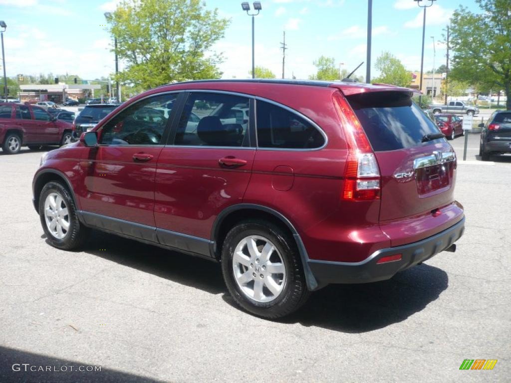 2008 CR-V EX-L 4WD - Tango Red Pearl / Gray photo #4