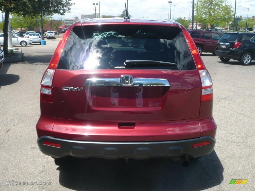 2008 CR-V EX-L 4WD - Tango Red Pearl / Gray photo #5