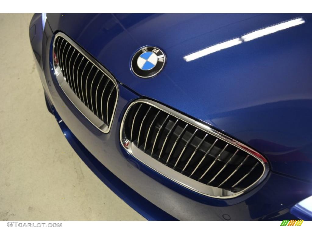 2011 3 Series 335i Coupe - Deep Sea Blue Metallic / Oyster/Black Dakota Leather photo #13