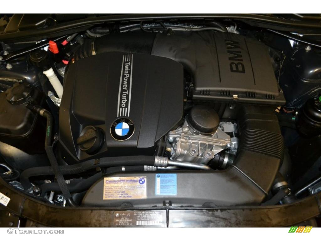 2011 3 Series 335i Coupe - Deep Sea Blue Metallic / Oyster/Black Dakota Leather photo #15