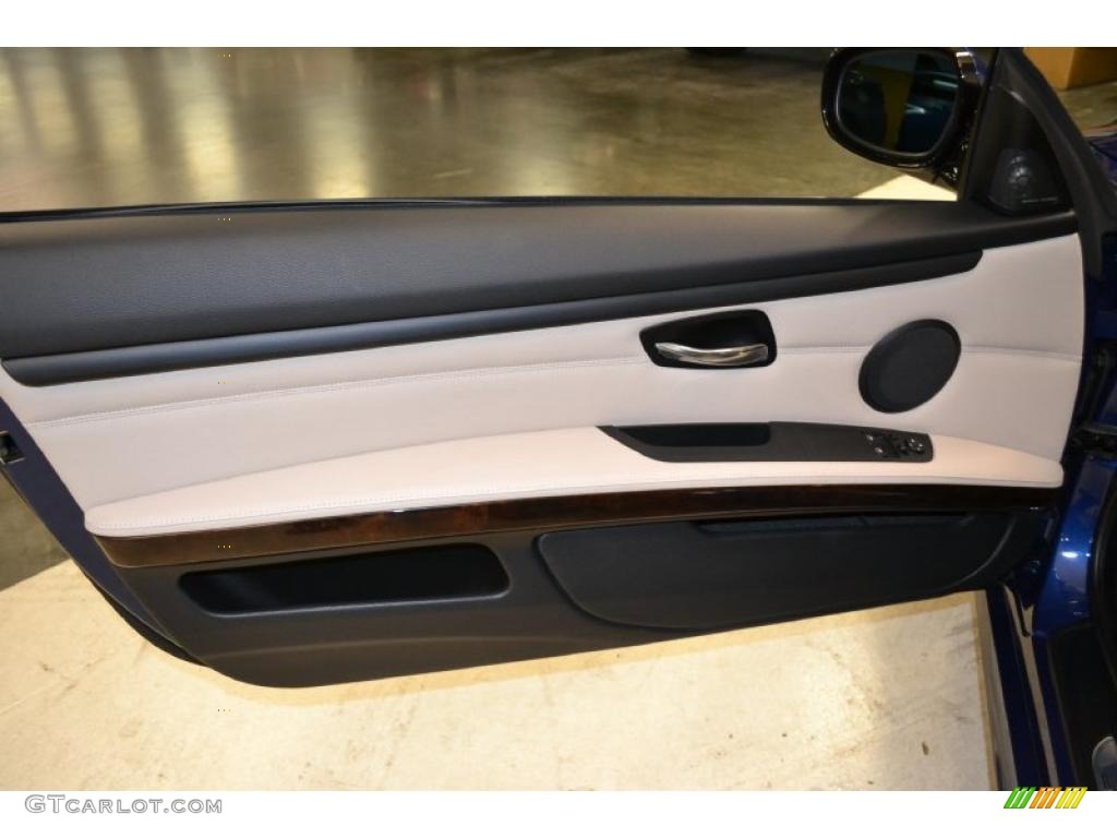 2011 3 Series 335i Coupe - Deep Sea Blue Metallic / Oyster/Black Dakota Leather photo #20