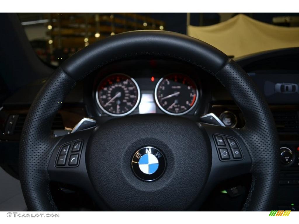 2011 3 Series 335i Coupe - Deep Sea Blue Metallic / Oyster/Black Dakota Leather photo #26