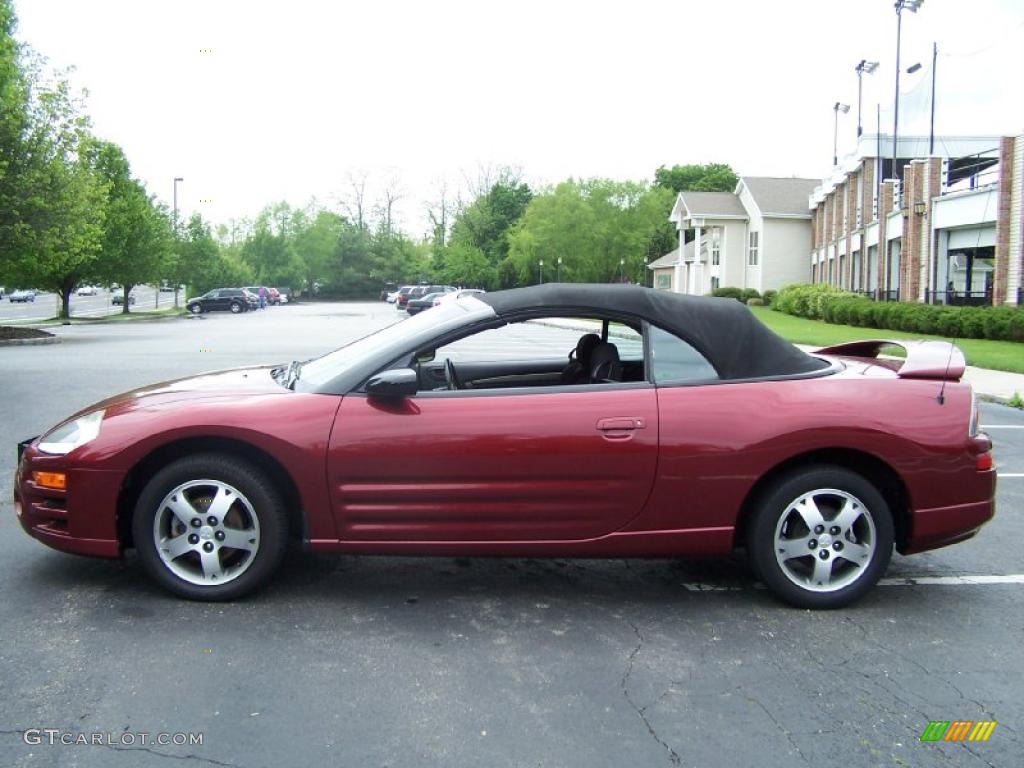 Ultra Red Pearl 2005 Mitsubishi Eclipse Spyder GS Exterior Photo #49601374