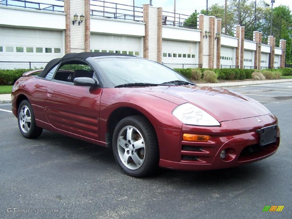 Ultra Red Pearl 2005 Mitsubishi Eclipse Spyder GS Exterior Photo #49601413