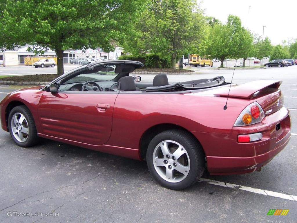 2005 Eclipse Spyder GS - Ultra Red Pearl / Midnight photo #6