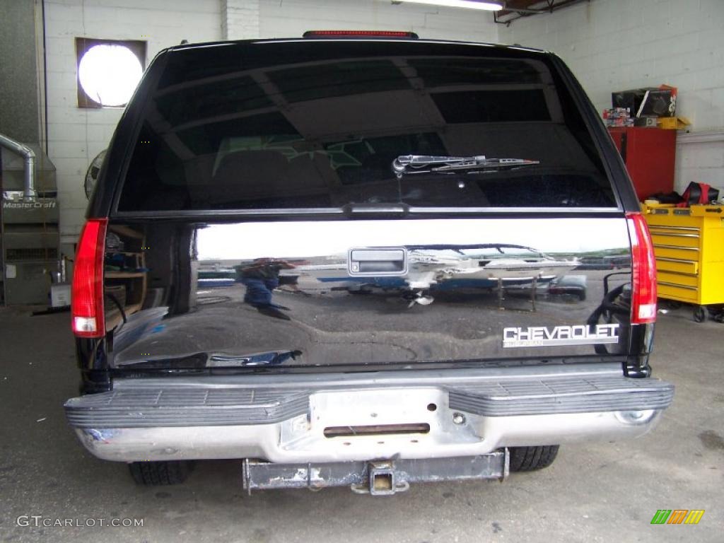 1997 Suburban K1500 LT 4x4 - Onyx Black / Neutral photo #5