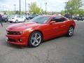 Inferno Orange Metallic 2010 Chevrolet Camaro SS Coupe Exterior