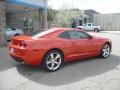 Inferno Orange Metallic - Camaro SS Coupe Photo No. 6