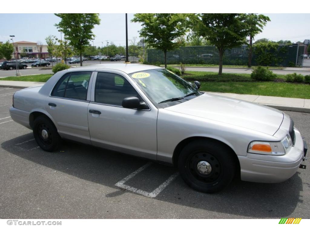 Silver Birch Metallic 2007 Ford Crown Victoria Police Interceptor Exterior Photo #49603693