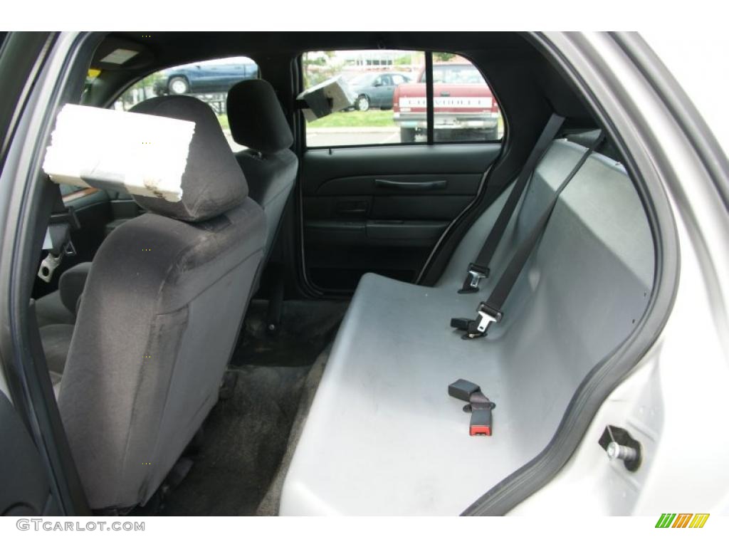 Charcoal Black Interior 2007 Ford Crown Victoria Police Interceptor Photo #49603813