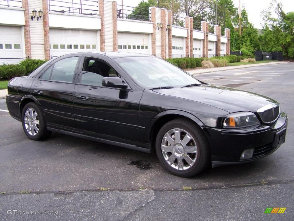 Black Clearcoat 2004 Lincoln LS V8 Exterior Photo #49603996