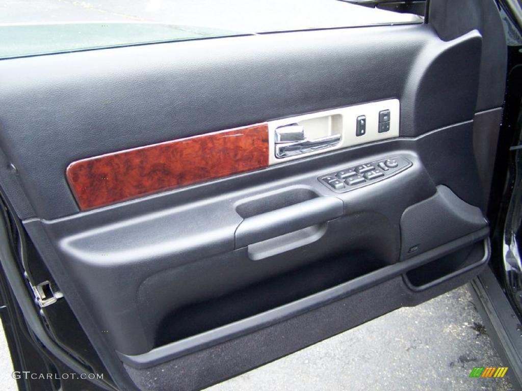 2004 Lincoln LS V8 Black Door Panel Photo #49604011