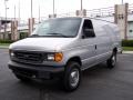 Silver Metallic 1996 Ford E Series Van E350 Extended Cargo