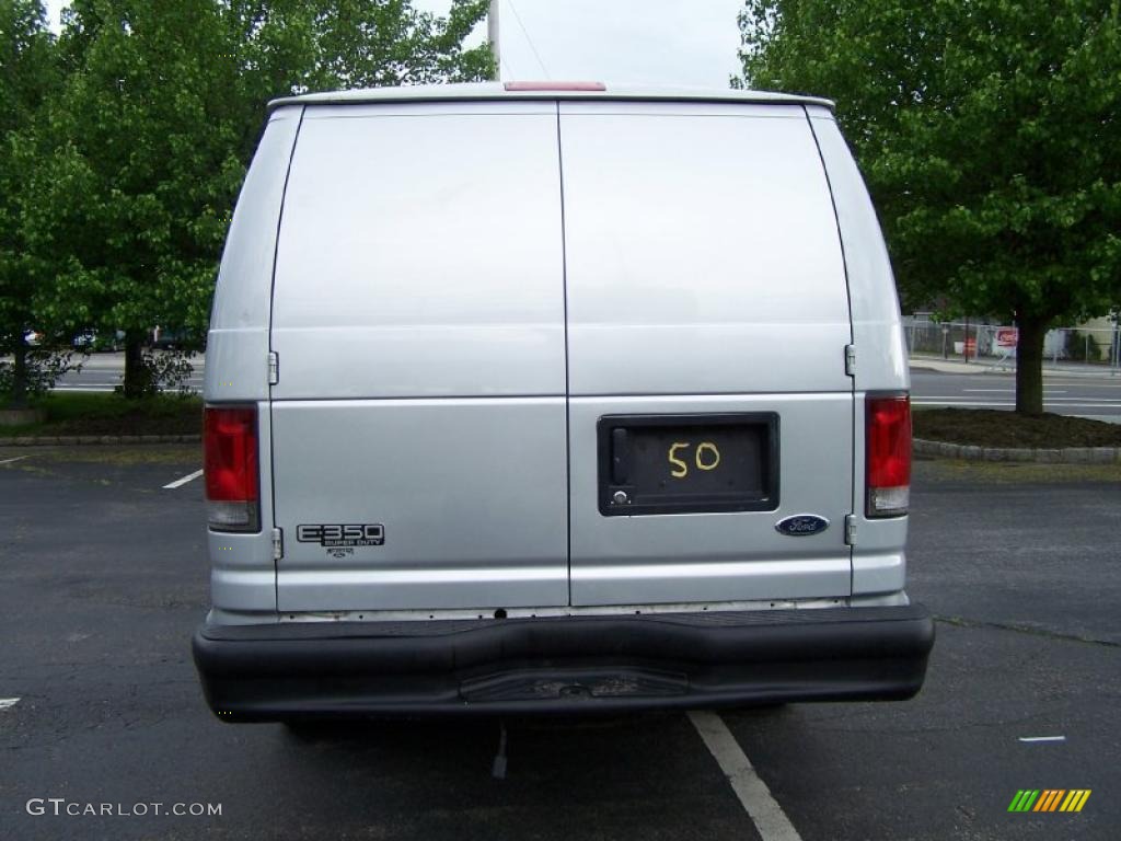 1996 E Series Van E350 Extended Cargo - Silver Metallic / Medium Gray photo #5