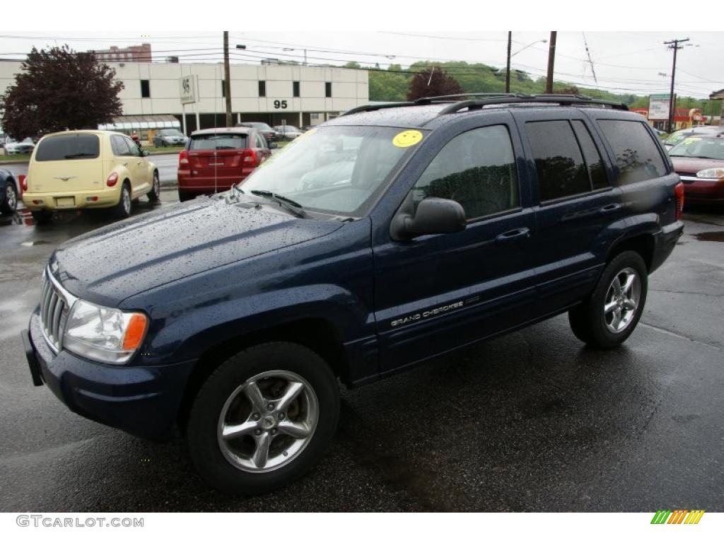 2004 Grand Cherokee Limited 4x4 - Midnight Blue Pearl / Dark Slate Gray photo #1