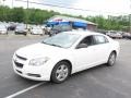 2008 White Chevrolet Malibu LS Sedan  photo #4
