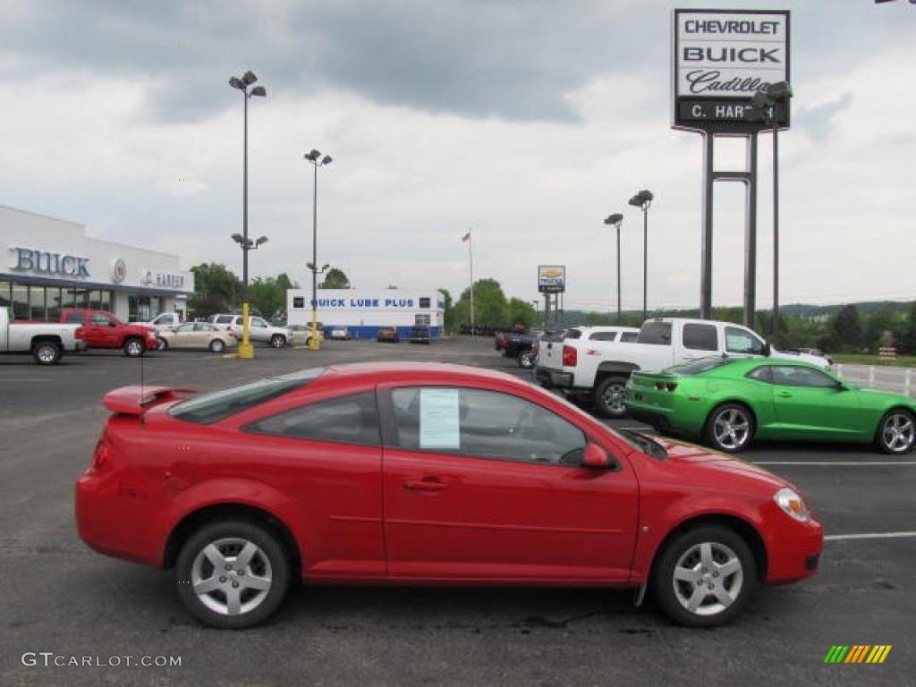 2007 Cobalt LT Coupe - Victory Red / Ebony photo #2