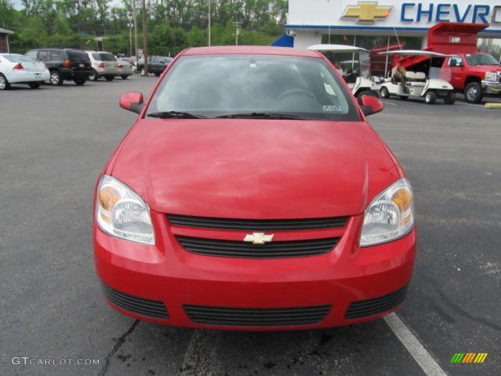 2007 Cobalt LT Coupe - Victory Red / Ebony photo #4