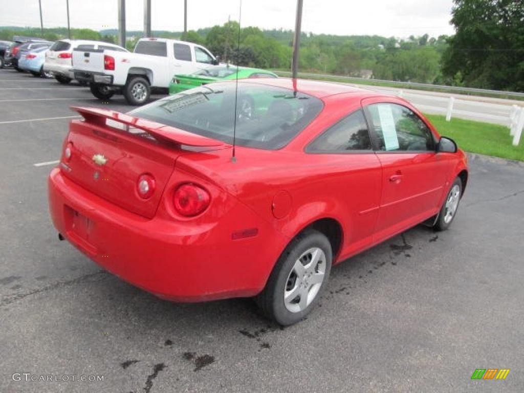 2007 Cobalt LT Coupe - Victory Red / Ebony photo #9