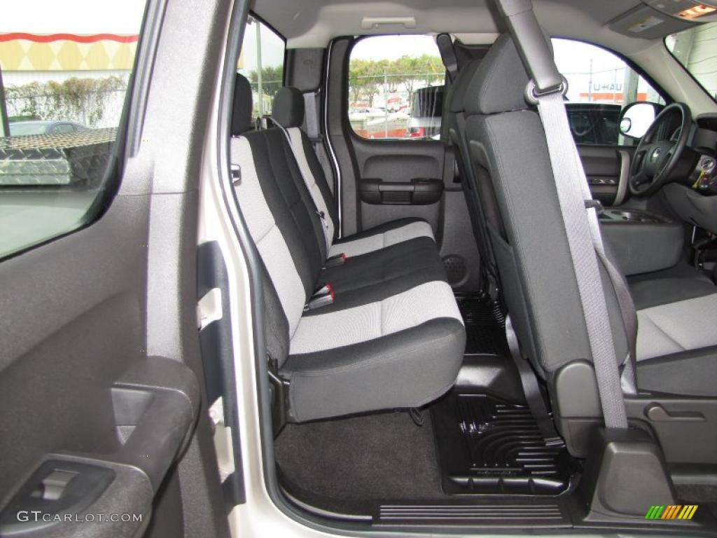 Dark Titanium Interior 2009 Chevrolet Silverado 1500 LS Extended Cab 4x4 Photo #49606186