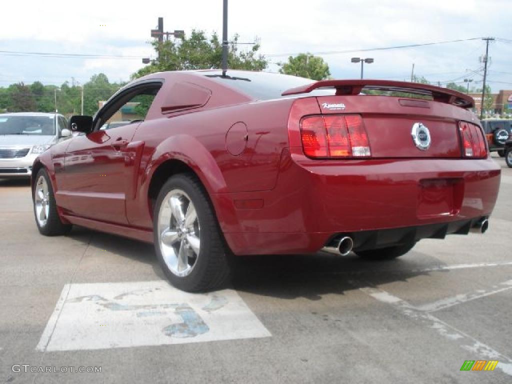 2007 Mustang GT/CS California Special Coupe - Redfire Metallic / Black/Dove Accent photo #5