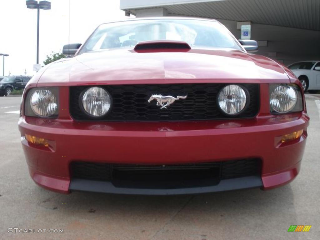 2007 Mustang GT/CS California Special Coupe - Redfire Metallic / Black/Dove Accent photo #8