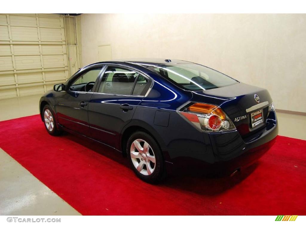2009 Altima 2.5 SL - Navy Blue Metallic / Charcoal photo #4