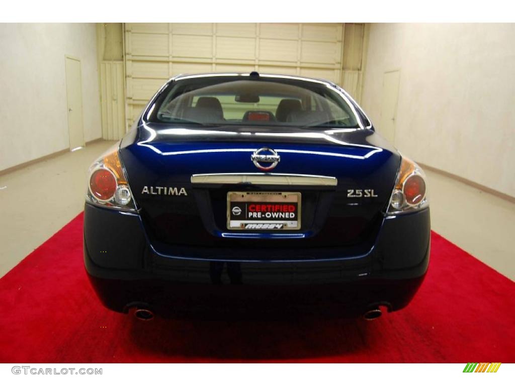 2009 Altima 2.5 SL - Navy Blue Metallic / Charcoal photo #5