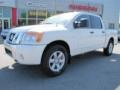 Blizzard White 2011 Nissan Titan SV Crew Cab