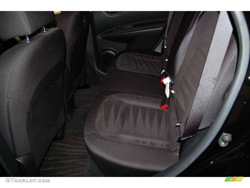 Black Interior 2010 Nissan Rogue Krom Edition Photo #49608154