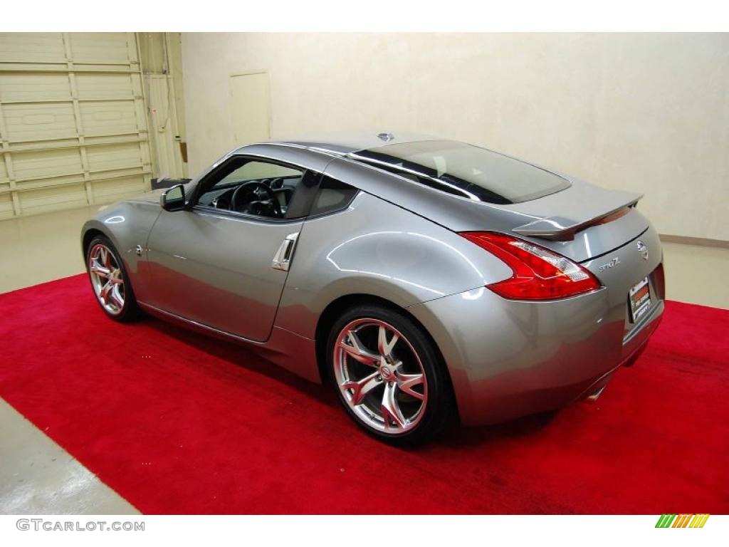 Platinum Graphite 2009 Nissan 370Z Sport Touring Coupe Exterior Photo #49608370