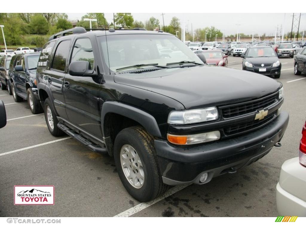 Black Chevrolet Tahoe