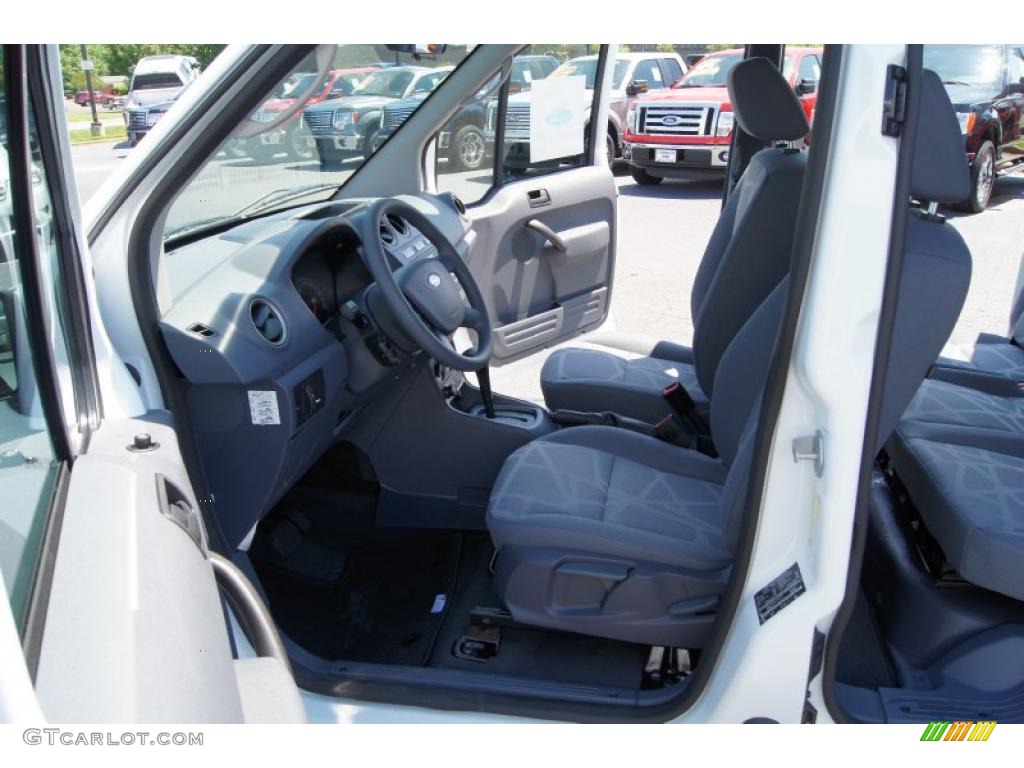 Dark Grey Interior 2011 Ford Transit Connect XLT Passenger Wagon Photo #49609366