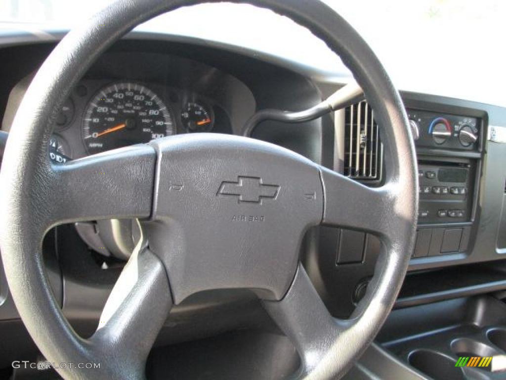 2007 Express 2500 Cargo Van - Summit White / Medium Pewter photo #18