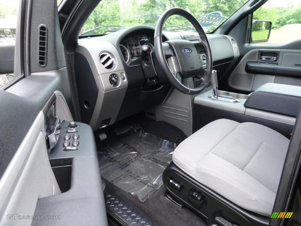 2006 F150 FX4 SuperCrew 4x4 - Black / Black/Medium Flint photo #13