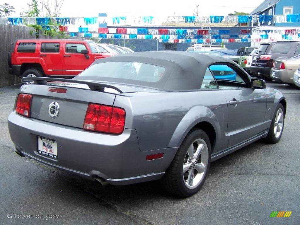 2006 Mustang GT Premium Convertible - Tungsten Grey Metallic / Dark Charcoal photo #6