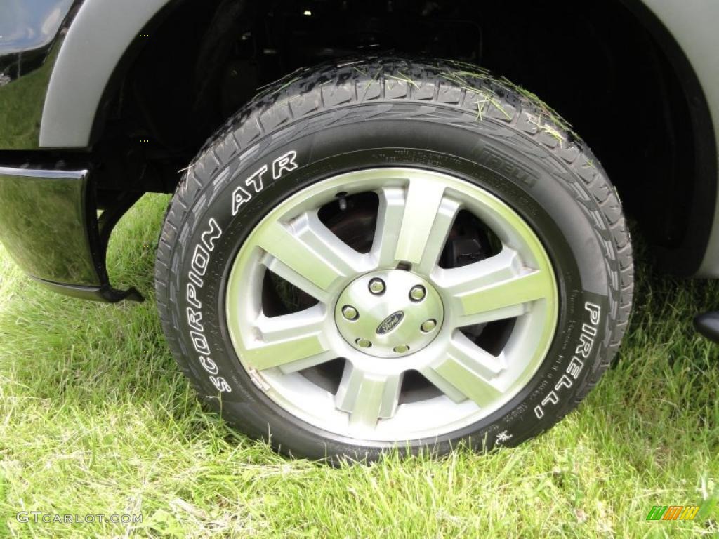 2006 F150 FX4 SuperCrew 4x4 - Black / Black/Medium Flint photo #28
