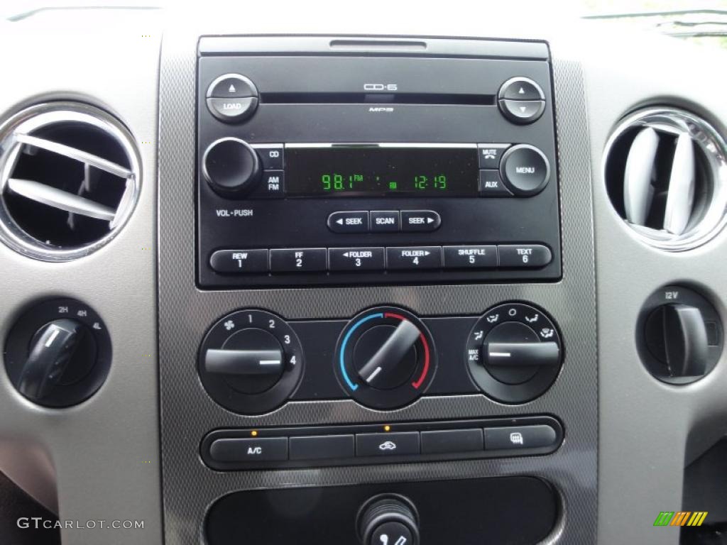 2006 F150 FX4 SuperCrew 4x4 - Black / Black/Medium Flint photo #30