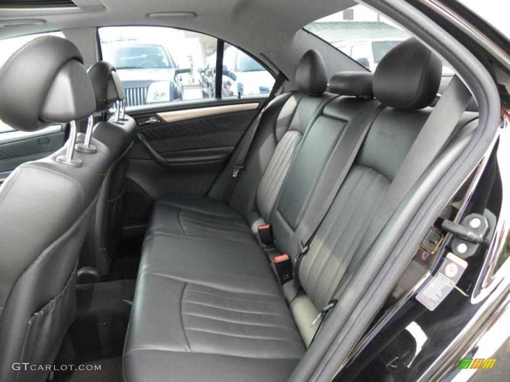 Charcoal Interior 2002 Mercedes-Benz C 32 AMG Sedan Photo #49610836