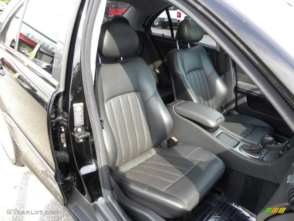 Charcoal Interior 2002 Mercedes-Benz C 32 AMG Sedan Photo #49610857
