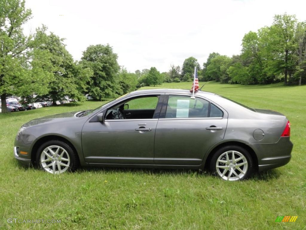 2010 Fusion SEL V6 - Sterling Grey Metallic / Charcoal Black photo #11