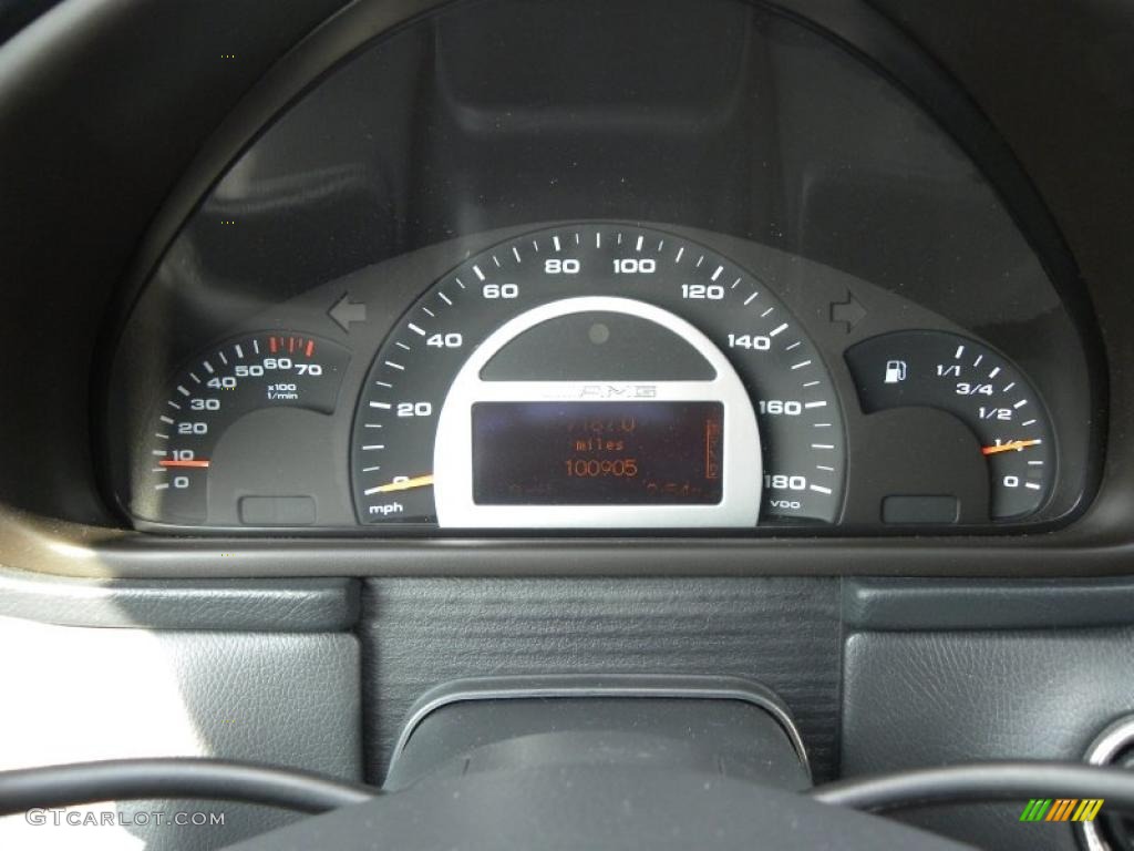 2002 Mercedes-Benz C 32 AMG Sedan Gauges Photos