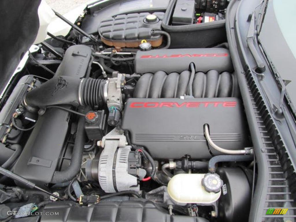 2001 Chevrolet Corvette Convertible 5.7 Liter OHV 16-Valve LS1 V8 Engine Photo #49613251