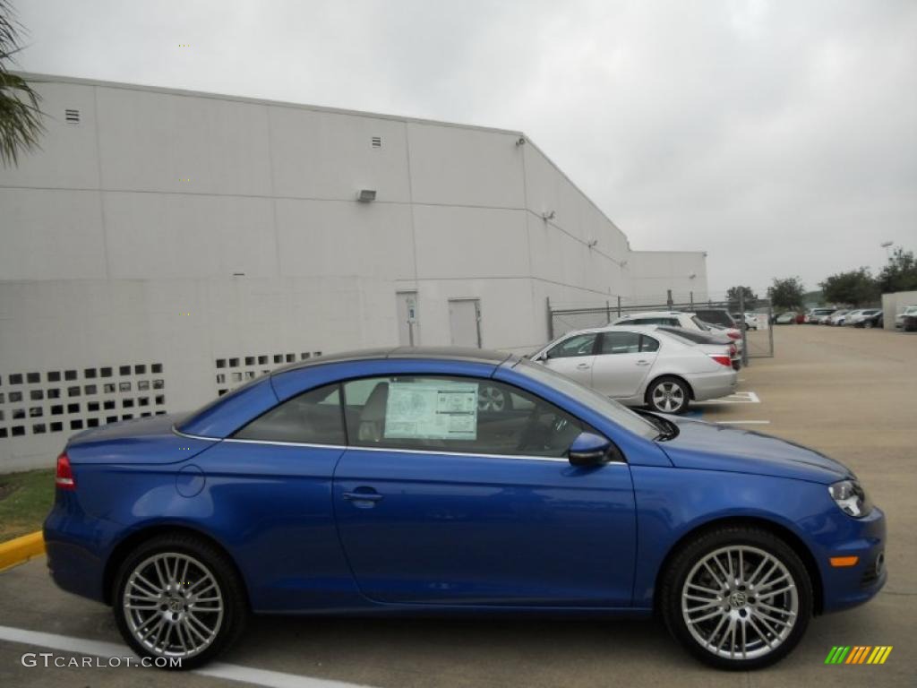 Rising Blue Metallic 2012 Volkswagen Eos Komfort Exterior Photo #49613278