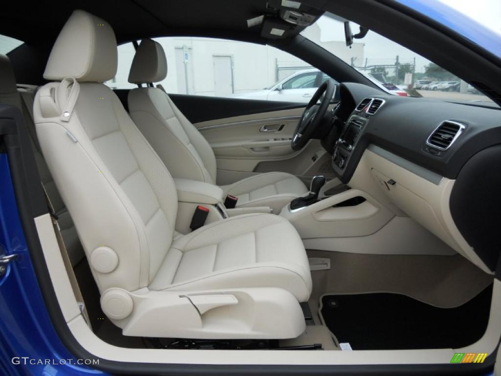Cornsilk Beige Interior 2012 Volkswagen Eos Komfort Photo #49613338