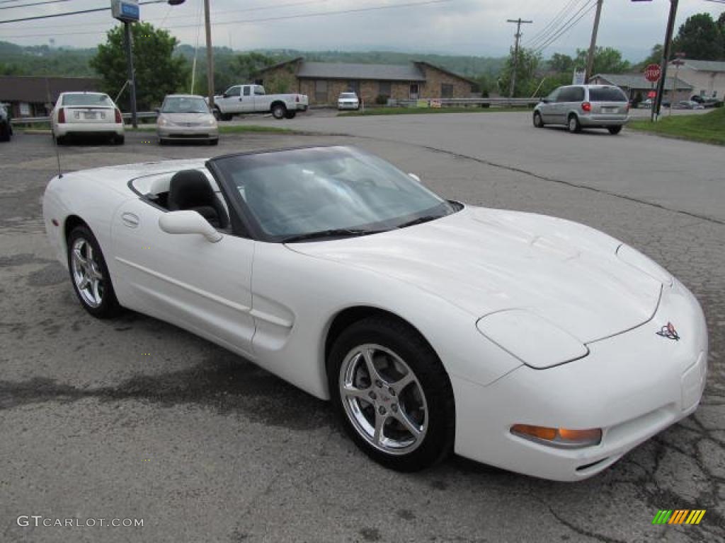 Speedway White 2001 Chevrolet Corvette Convertible Exterior Photo #49613344