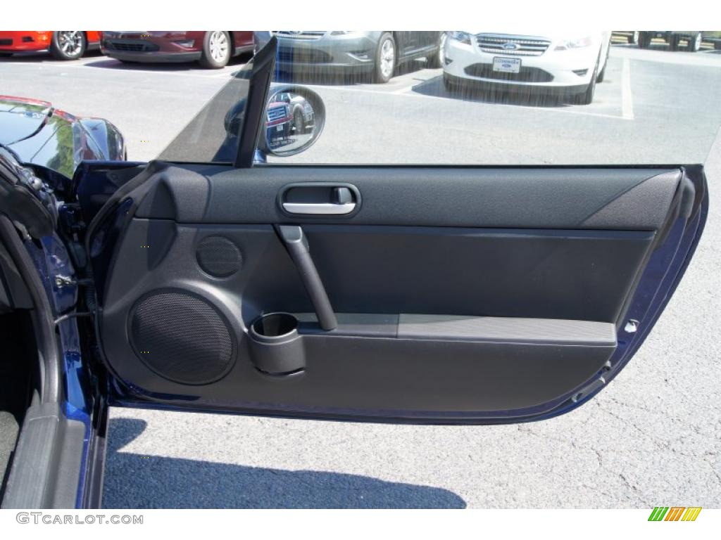 2007 Mazda MX-5 Miata Sport Roadster Black Door Panel Photo #49613521