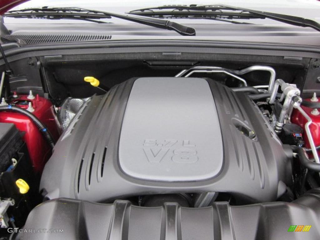 2011 Dodge Durango Crew Lux 4x4 5.7 Liter HEMI OHV 16-Valve VVT MDS V8 Engine Photo #49613914